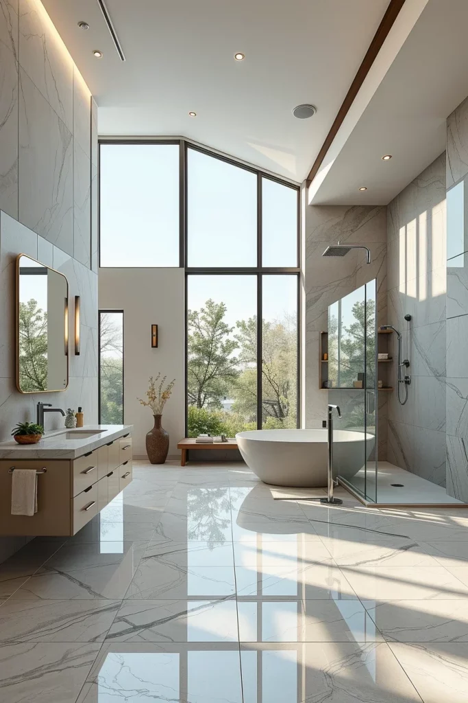 54 High-End Modern Bathroom Ideas For A Luxurious And Stylish Space