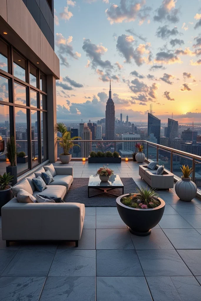 57 Luxury Penthouse Terrace Ideas For Elegant Outdoor Living