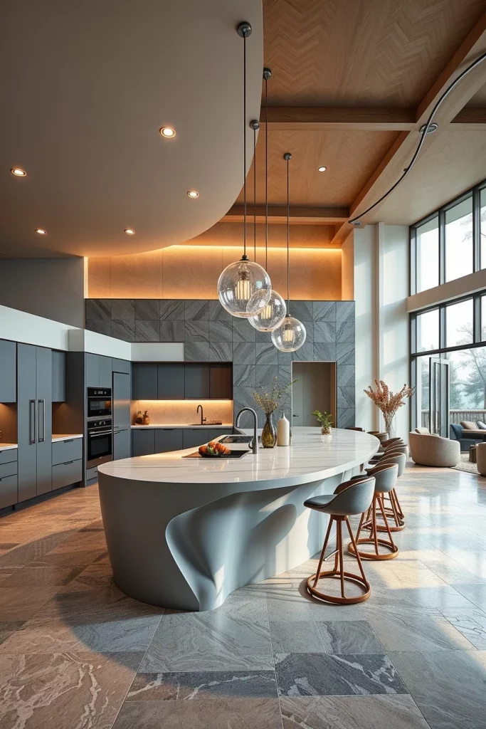 56 Sculptural Kitchen Ideas For A Modern Artistic Home