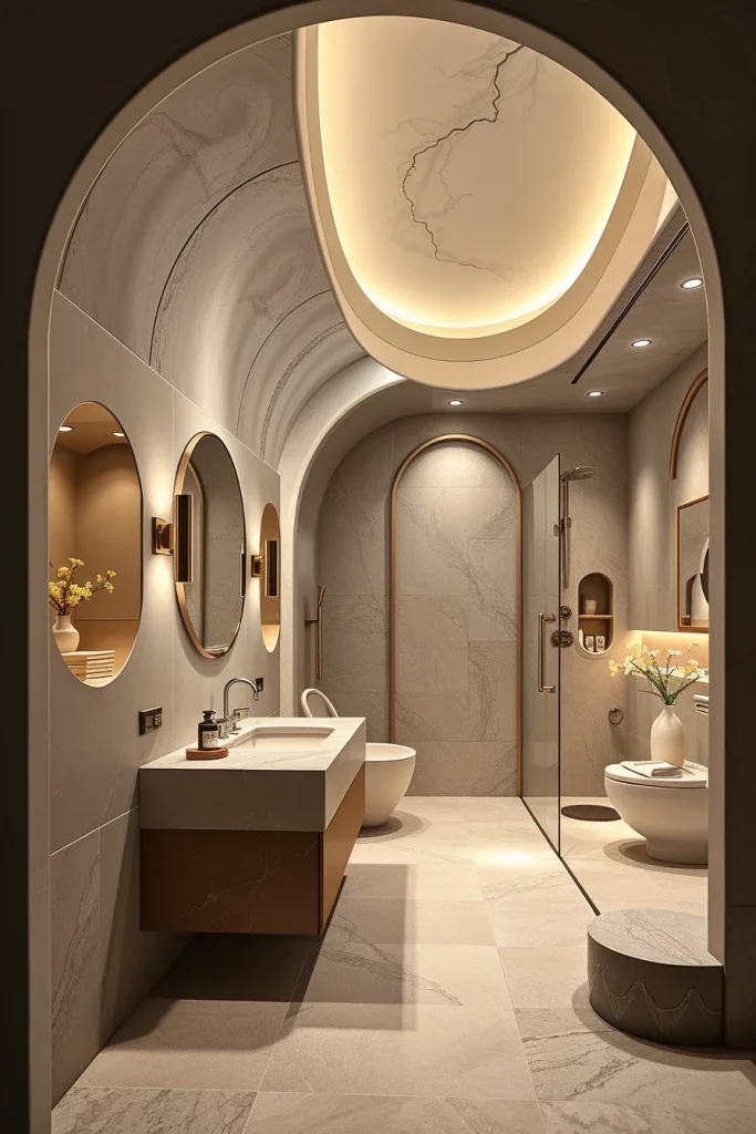 58 Sculptural And Artistic Modern Bathroom Ideas For A Gallery-Inspired Home