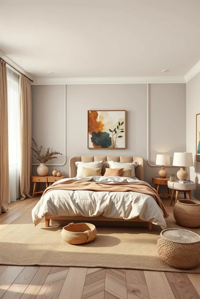 56 Organic Bedroom Ideas For A Calm, Natural, And Stylish Retreat