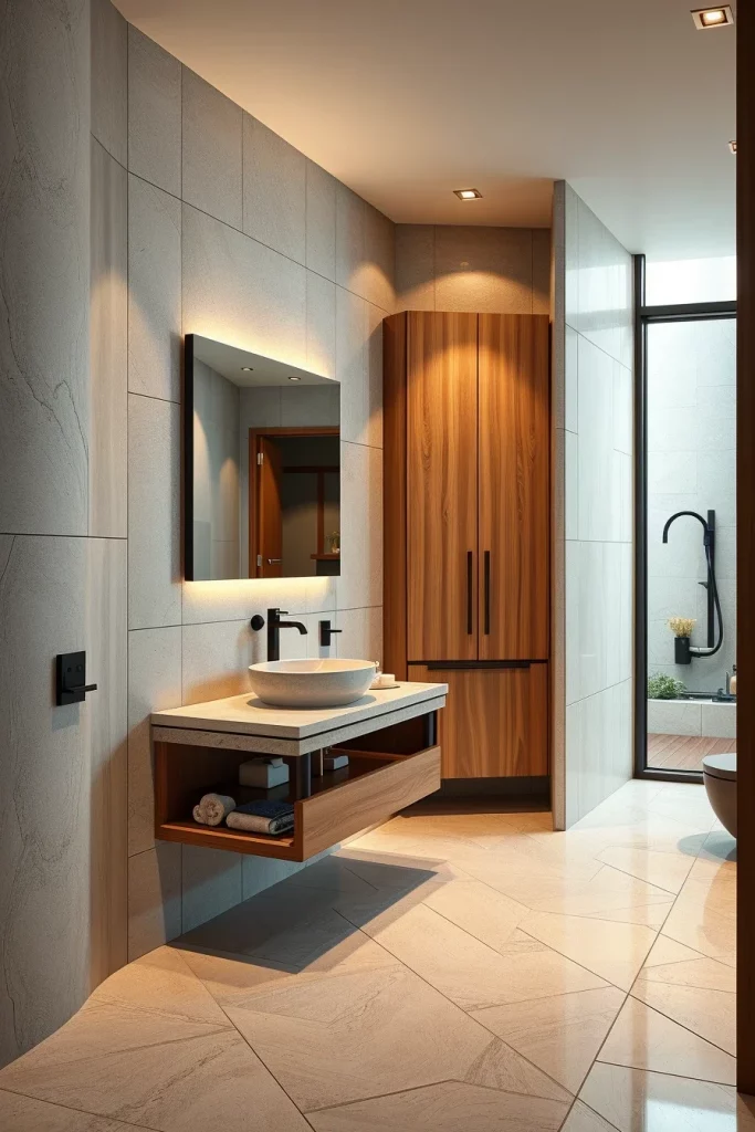 58 Japandi Bathroom Ideas To Create A Calm And Timeless Space