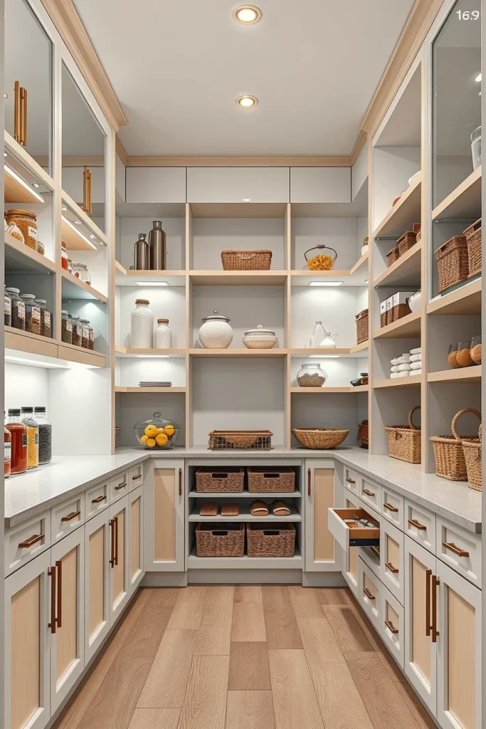 58 Modern Small Pantry Design Ideas To Maximize Style And Storage