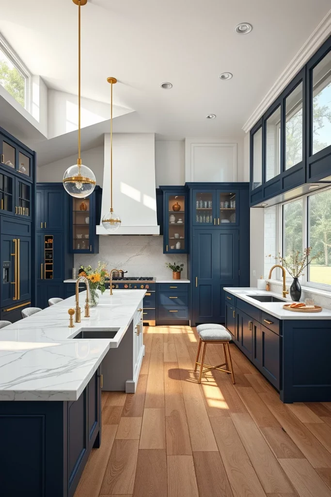 55 Blue Kitchen Cabinet Color Ideas for a Beautiful and Stylish Kitchen