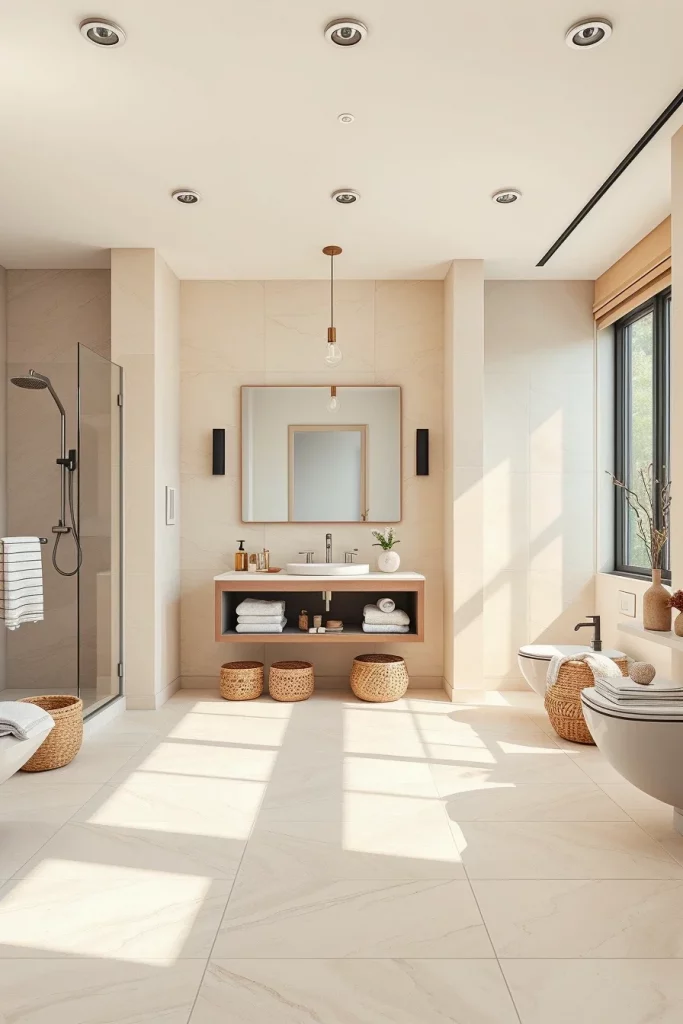 54 Simple Bathroom Design Ideas For A Stylish And Functional Space