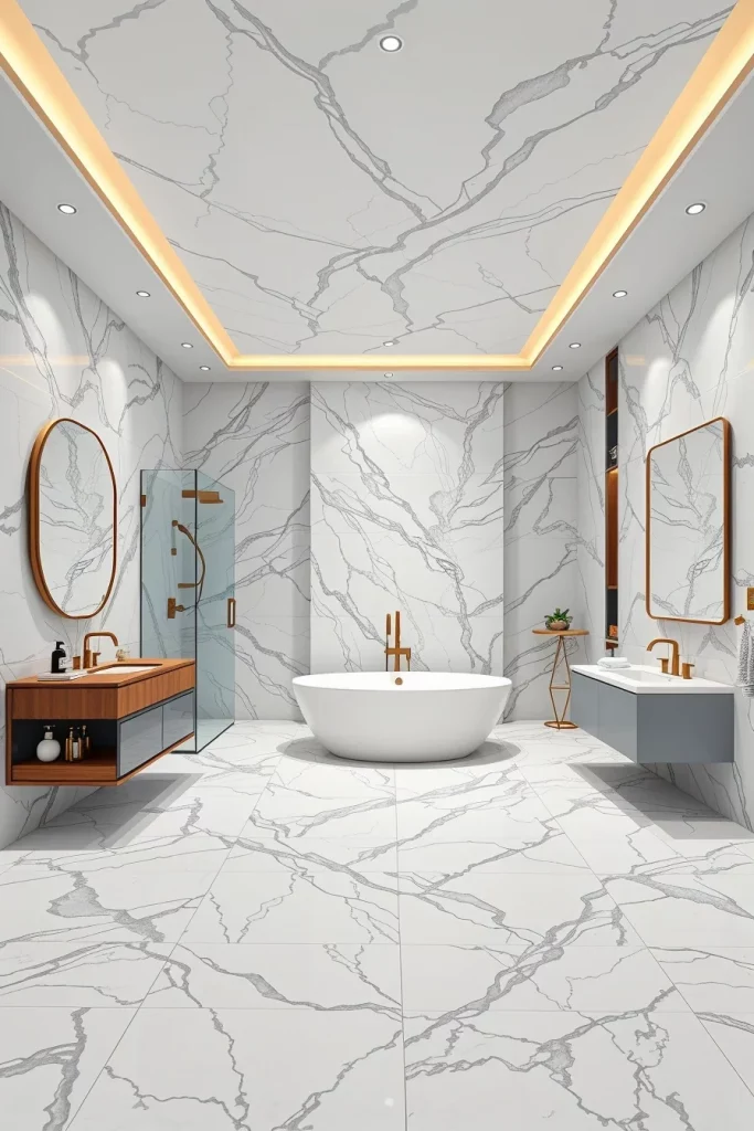 55 Natural Stone Bathrooms That Redefine Luxury And Style
