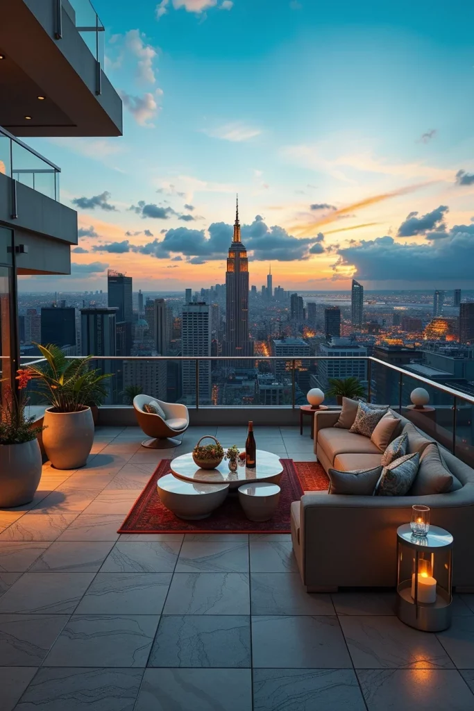 57 Luxury Penthouse Terrace Ideas For Elegant Outdoor Living