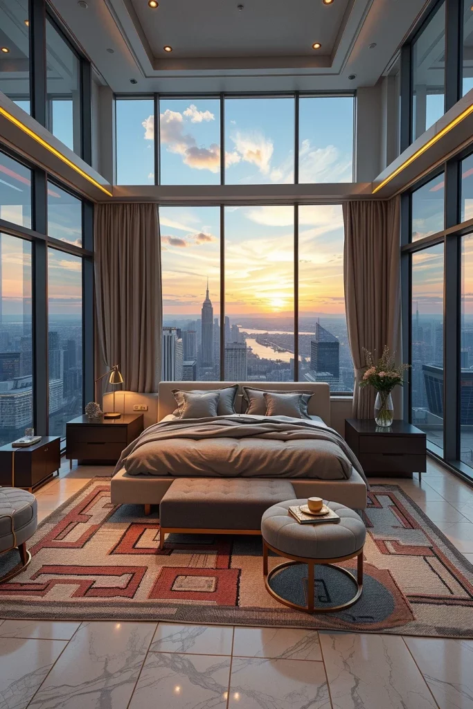 59 Luxury Penthouse Bedroom Ideas For A Sophisticated And Elegant Retreat