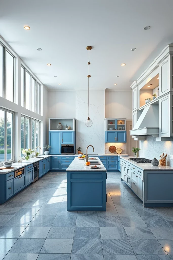 54 Blue White Kitchen Layout Inspiration Ideas For A Stylish And Timeless Home