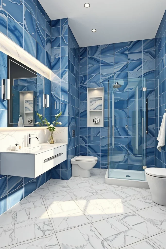 59 Blue And White Bathroom Decor Ideas For A Stylish And Timeless Space