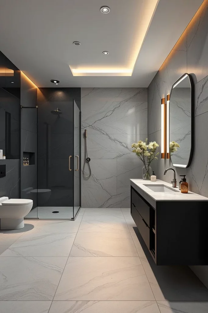 60 Luxury Black Bathroom Styling Ideas For A Sophisticated And Elegant Space