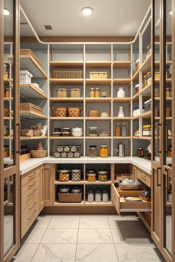 55 Modern Pantry Shelving Ideas For A Stylish And Organized Kitchen