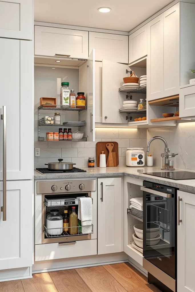 52 Small Kitchen Organization Storage Ideas To Maximize Every Inch In Style