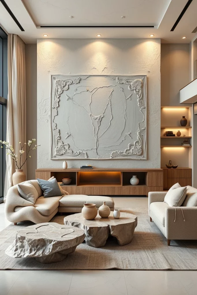 54 Neutral Living Room Decorating Ideas Inspiration