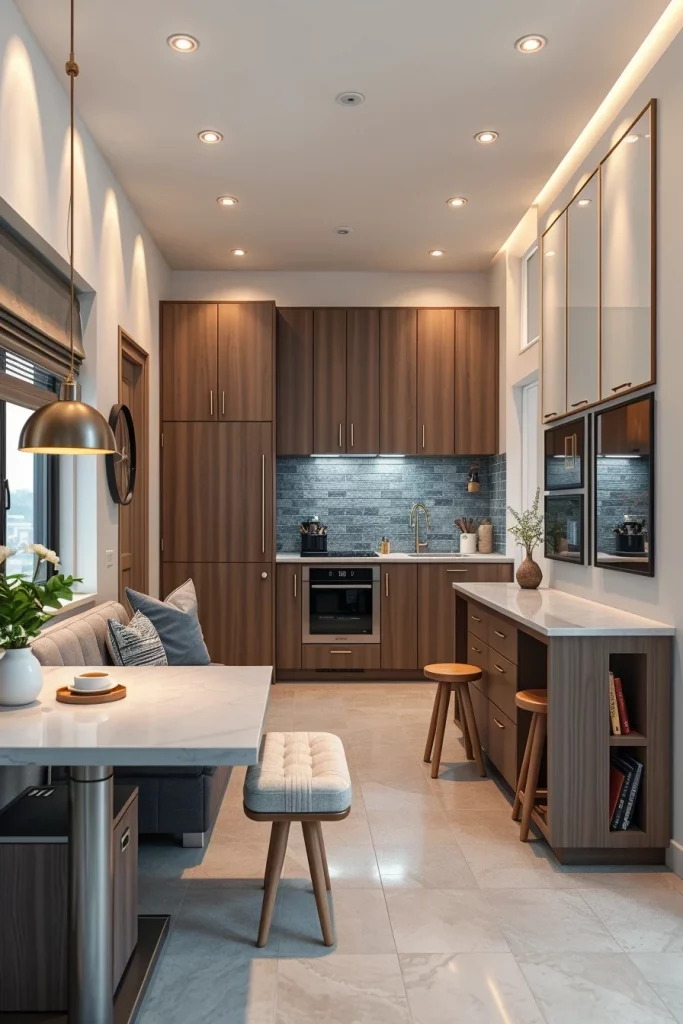 53 Creative Furniture Small Kitchen Design Ideas To Transform Compact Spaces