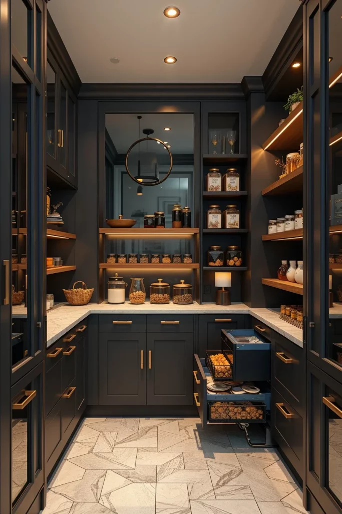 58 Modern Small Pantry Design Ideas To Maximize Style And Storage