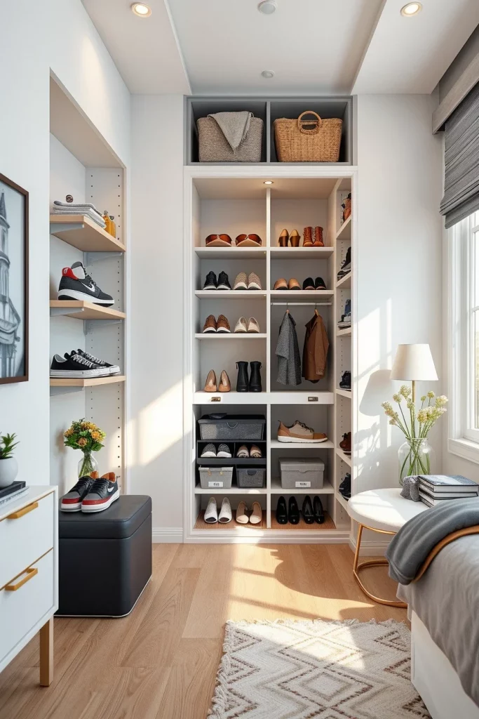 57 Small Bedroom Closet Organization Solutions To Maximize Every Inch Of Space