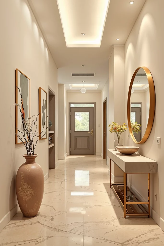 54 Minimalist Hallway Interior Design Ideas For A Stylish And Sculptural Entryway