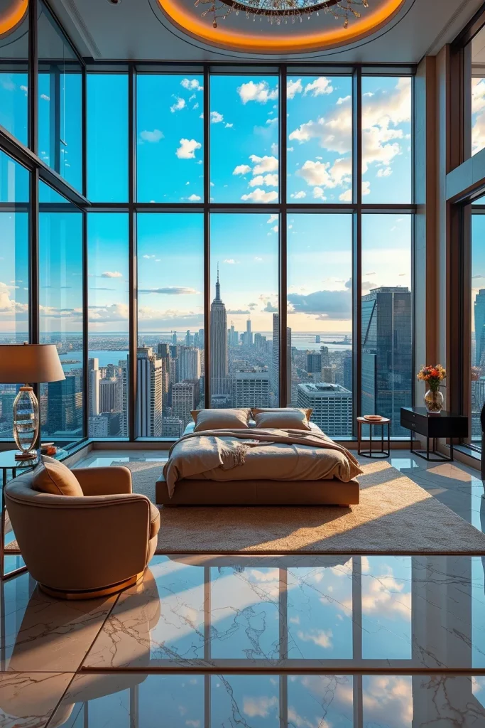 59 Luxury Penthouse Bedroom Ideas For A Sophisticated And Elegant Retreat