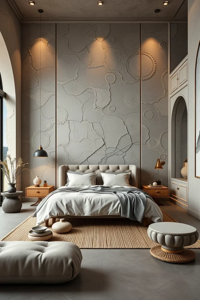 51 Textured Wall Bedroom Ideas For A Stylish And Cozy Retreat
