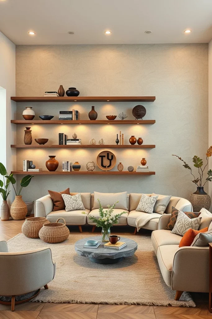 57 Organic Modern Living Room Ideas For A Stylish And Timeless Home