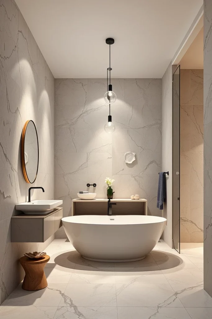 58 Sculptural And Artistic Modern Bathroom Ideas For A Gallery-Inspired Home