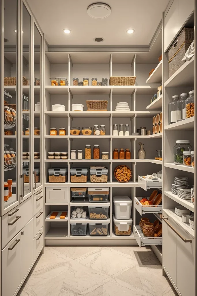 55 Modern Pantry Shelving Ideas For A Stylish And Organized Kitchen