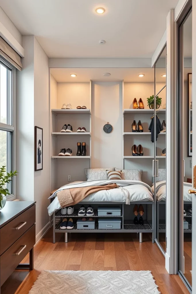 57 Small Bedroom Closet Organization Solutions To Maximize Every Inch Of Space