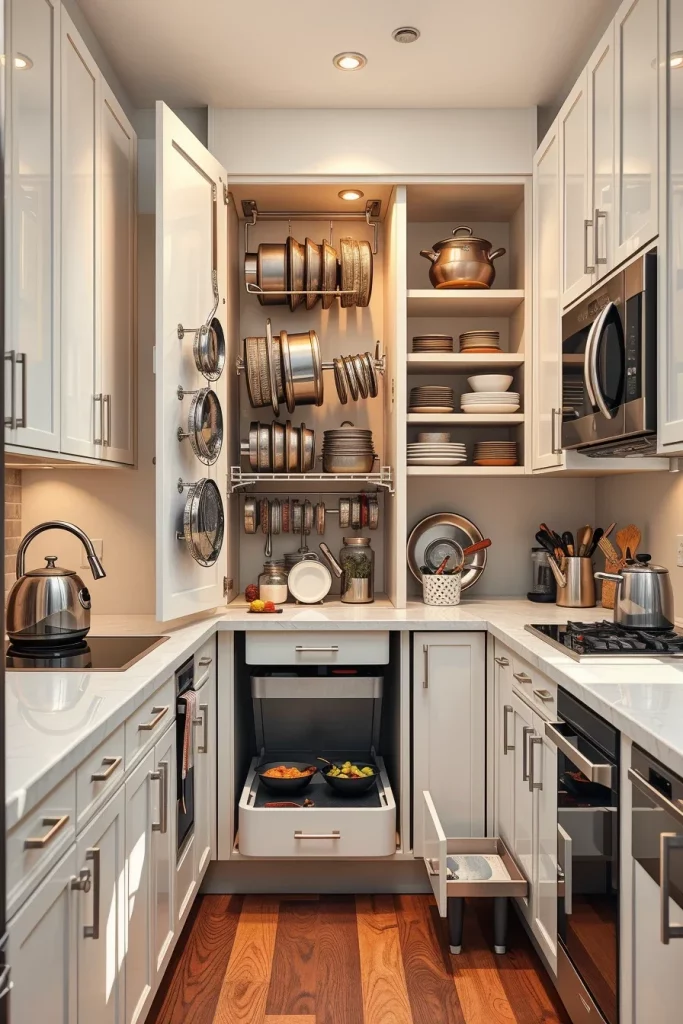 51 Small Kitchen Organization Ideas For Apartments That Maximize Every Inch Of Space