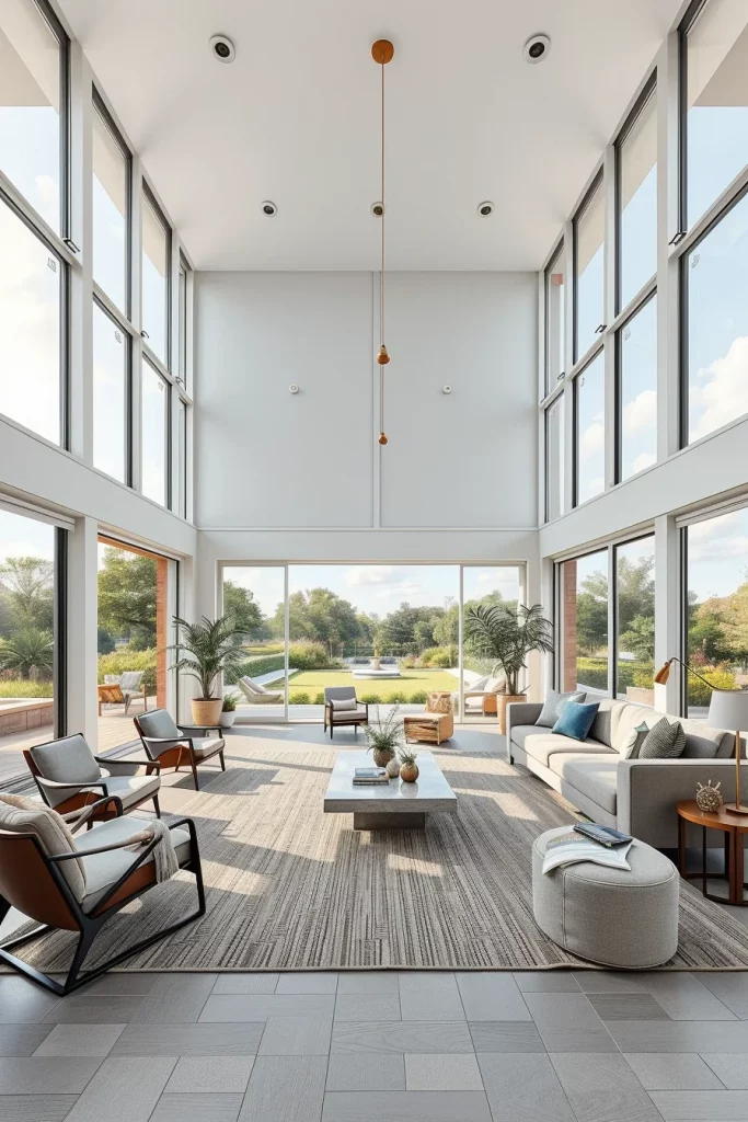 52 Floor-To-Ceiling Windows Living Room Ideas For A Bright And Modern Home