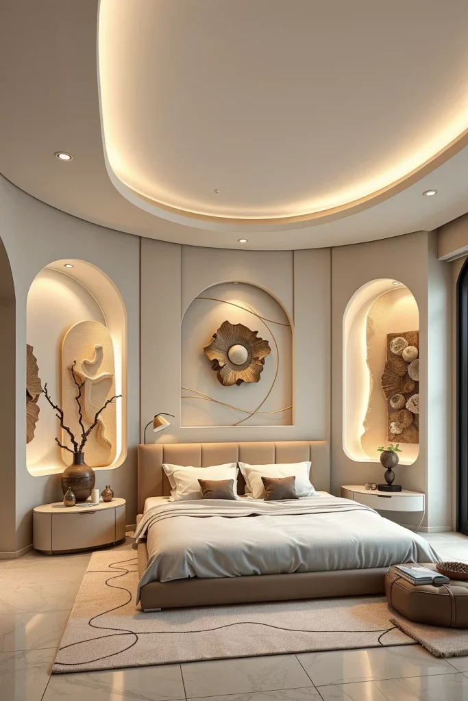 58 Sculptural And Artistic Modern Bedroom Ideas For A Creative Luxury Retreat