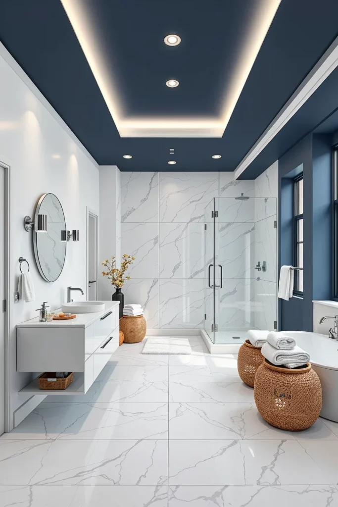 59 Blue And White Bathroom Decor Ideas For A Stylish And Timeless Space