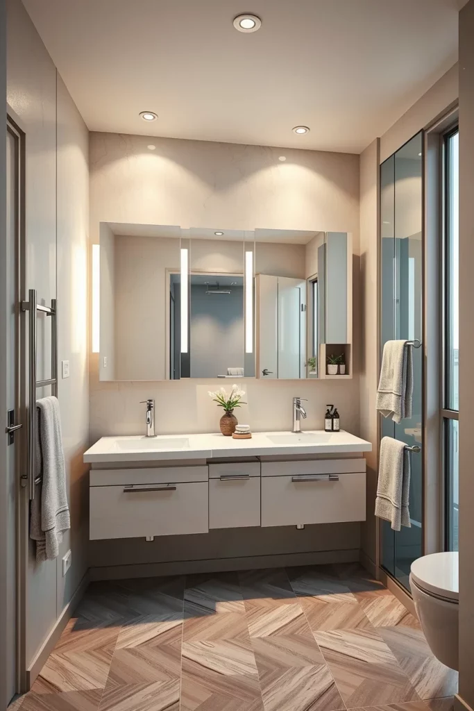 51 Space-Saving Bathroom Ideas To Maximize Style And Storage