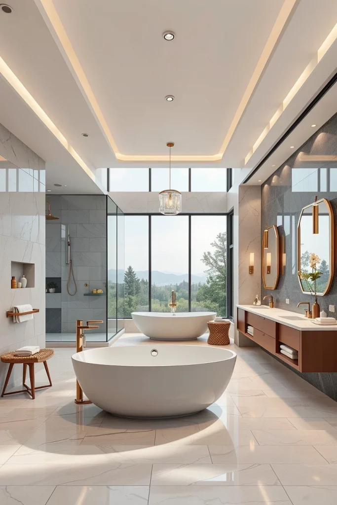 54 High-End Modern Bathroom Ideas For A Luxurious And Stylish Space
