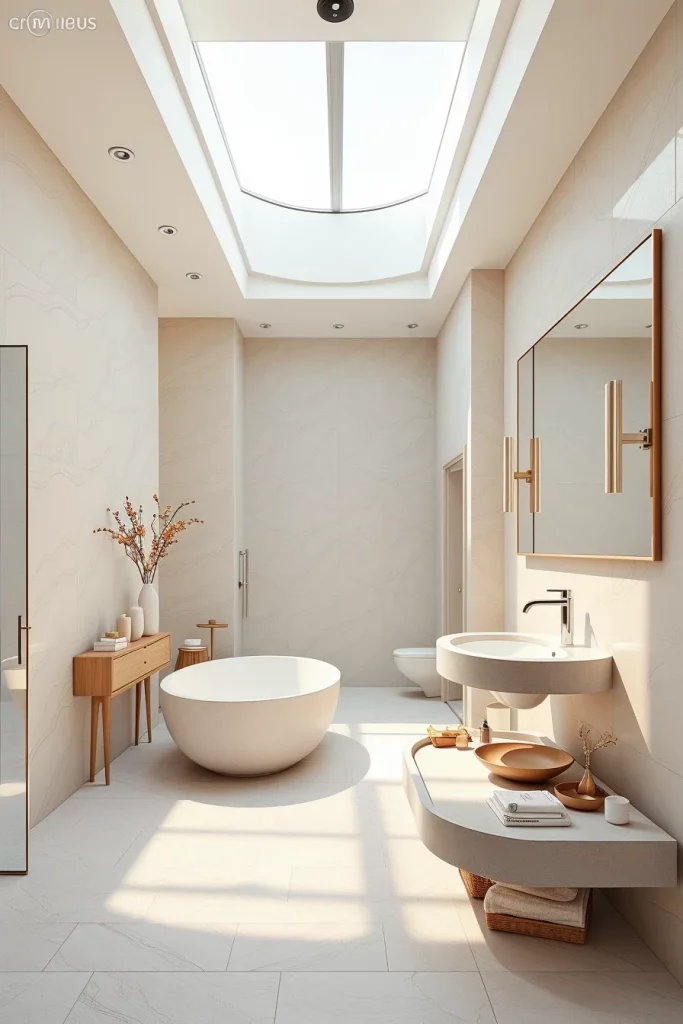 58 Sculptural And Artistic Modern Bathroom Ideas For A Gallery-Inspired Home