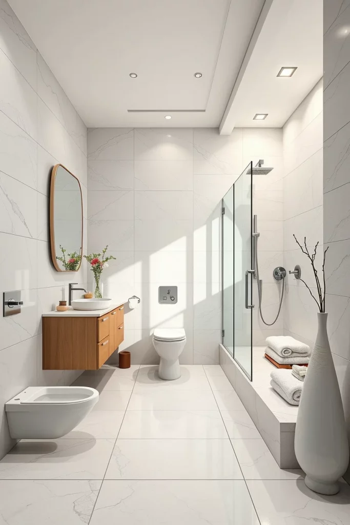 54 Minimalist Bathroom Interior Design Inspiration For A Stylish And Modern Home