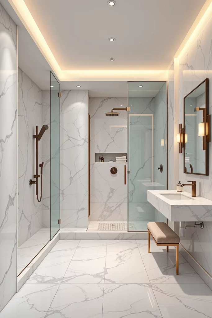 55 Walk-In Shower Bathroom Ideas For A Modern And Stylish Space