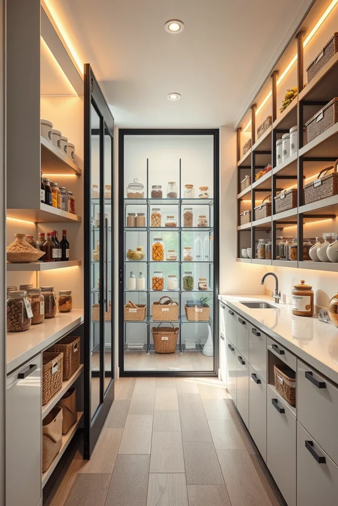 58 Modern Small Pantry Design Ideas To Maximize Style And Storage
