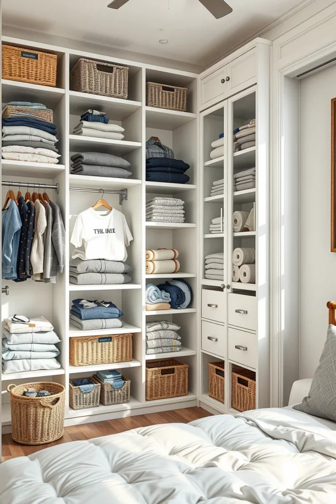 57 Small Bedroom Closet Organization Solutions To Maximize Every Inch Of Space