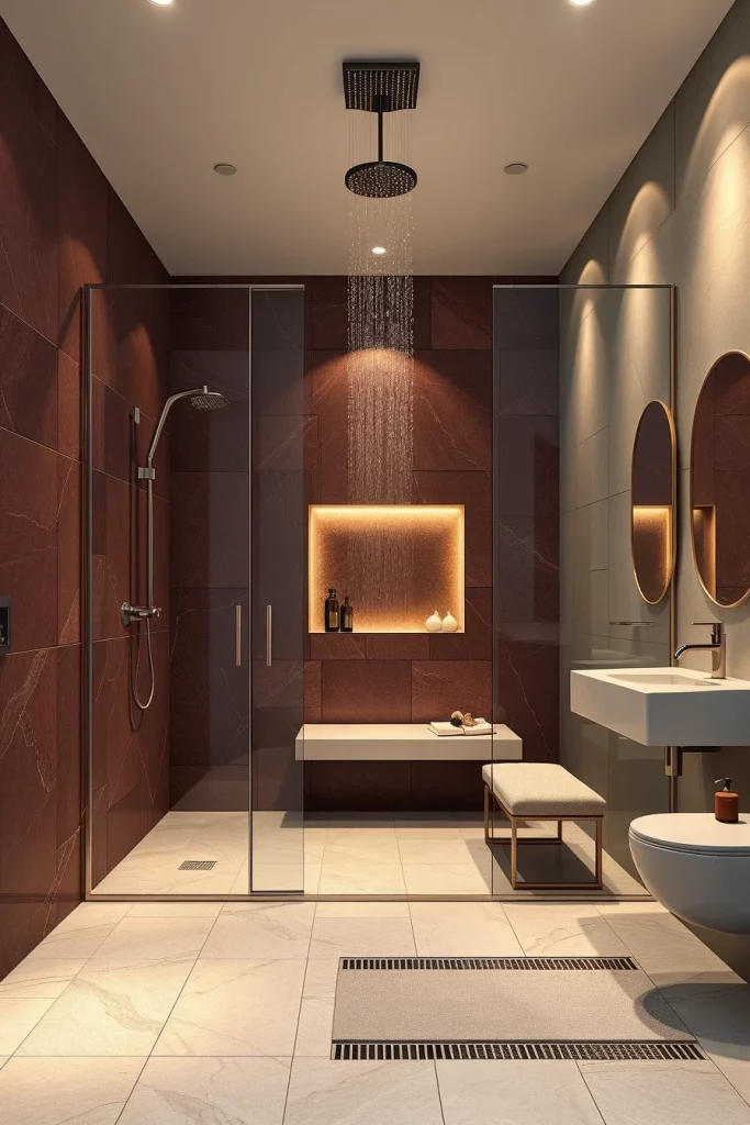 50 Modern Amaranth Bathroom Interior Design Ideas That Redefine Contemporary Style