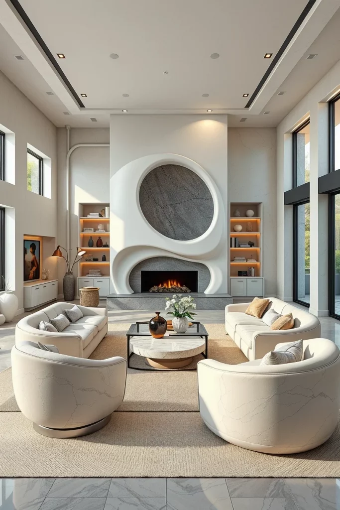 56 Statement Fireplace Living Room Ideas To Create A Stunning Focal Point