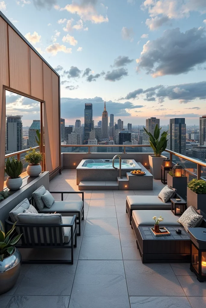 57 Luxury Penthouse Terrace Ideas For Elegant Outdoor Living