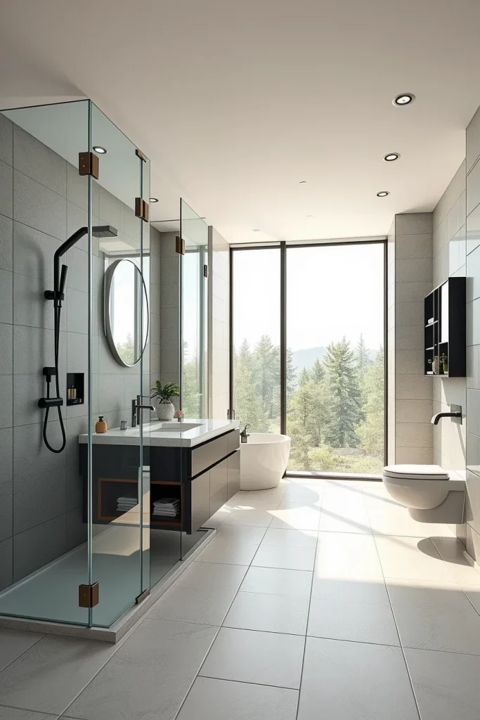51 Glass Shower Bathroom Ideas For A Stylish And Modern Home