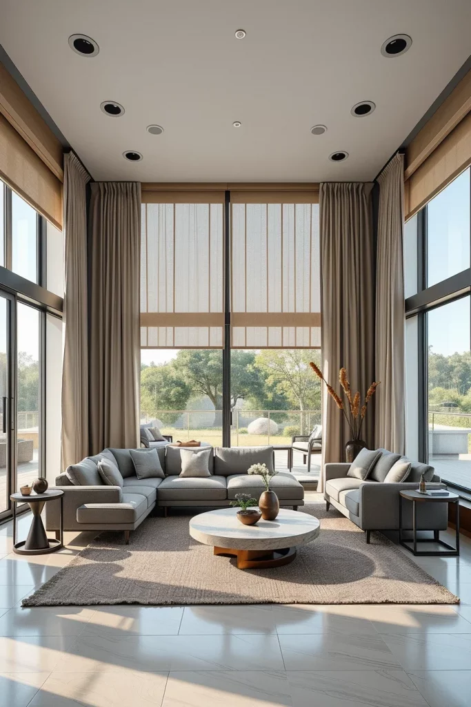 52 Floor-To-Ceiling Windows Living Room Ideas For A Bright And Modern Home