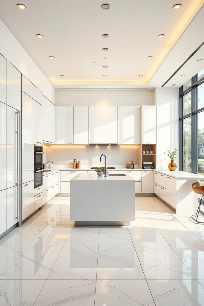 58 High Gloss Kitchen Ideas For A Sleek And Modern Home