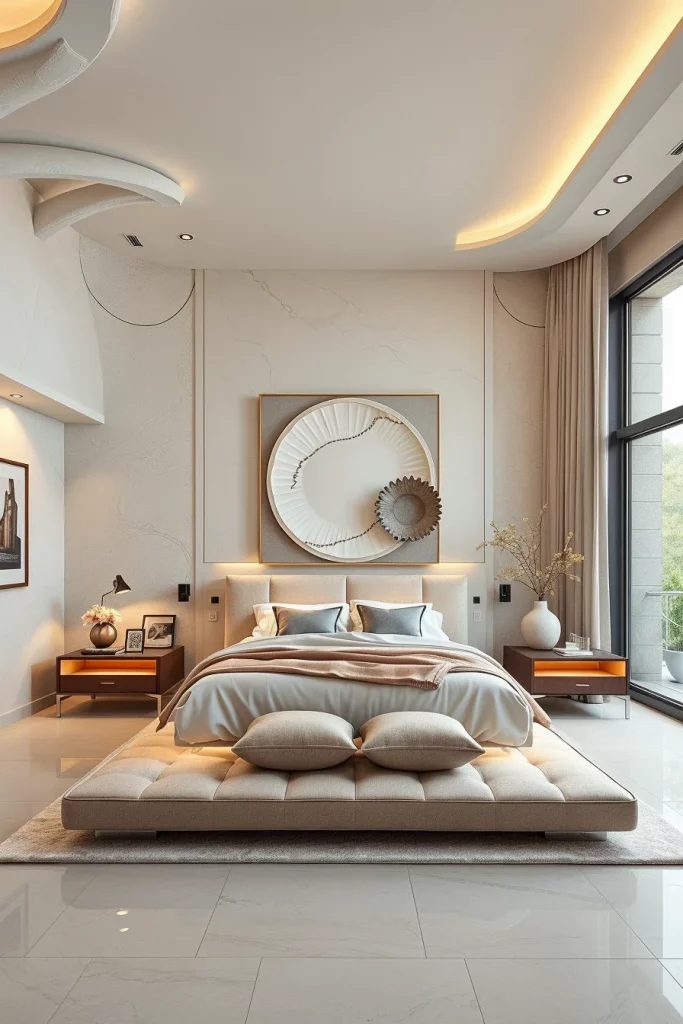 58 Sculptural And Artistic Modern Bedroom Ideas For A Creative Luxury Retreat