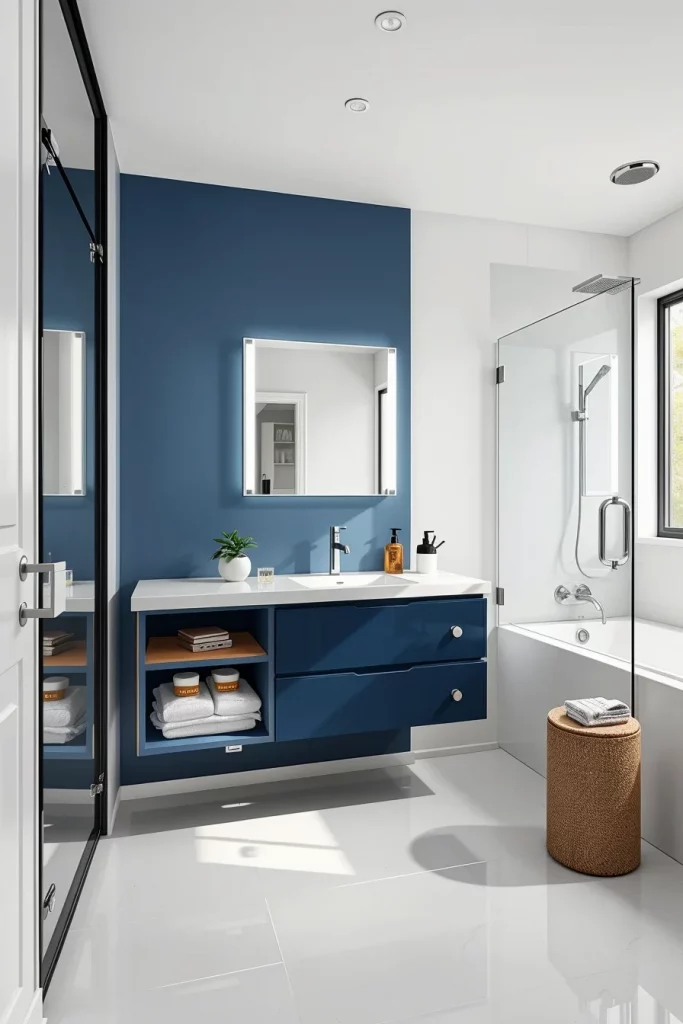 59 Blue And White Bathroom Decor Ideas For A Stylish And Timeless Space