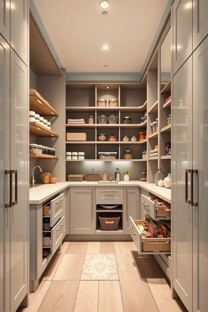 55 Modern Pantry Shelving Ideas For A Stylish And Organized Kitchen