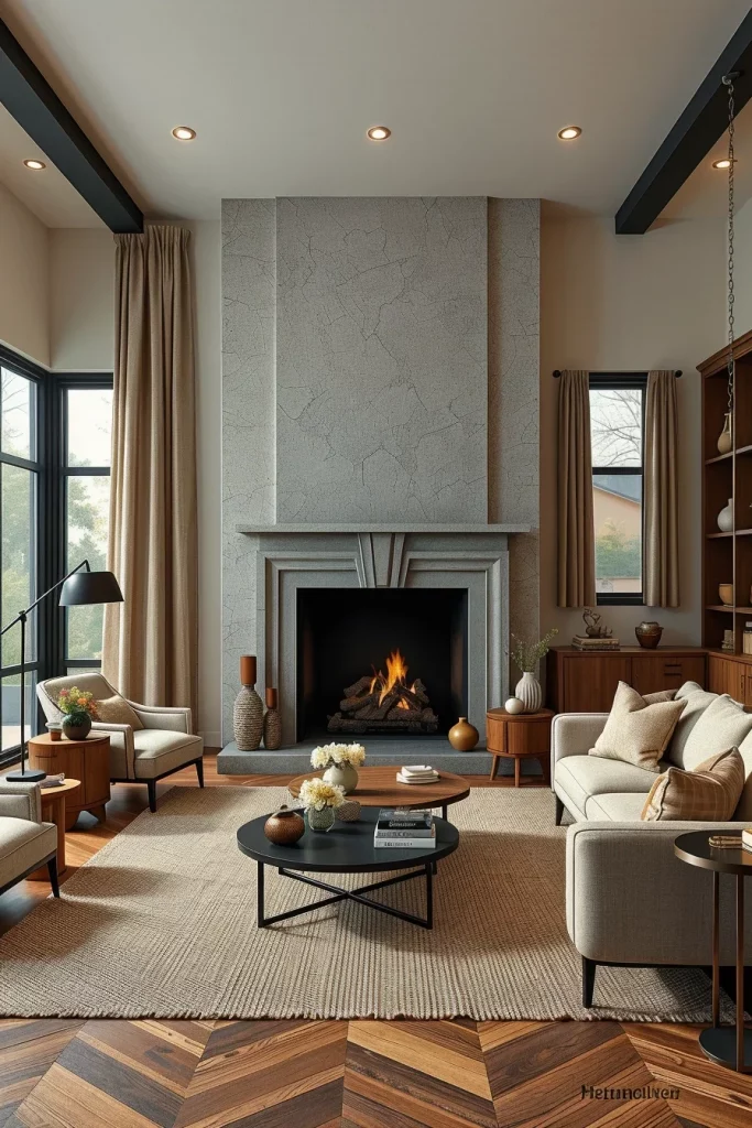 56 Statement Fireplace Living Room Ideas To Create A Stunning Focal Point