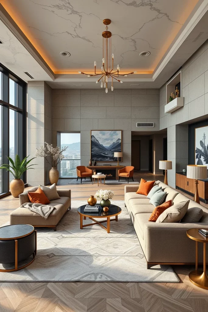 55 Luxury Penthouse Living Room Ideas For Sophisticated Modern Interiors